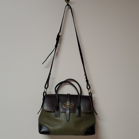 Dooney & Bourke tri-color Eliza Satchel - Picture 7 of 15